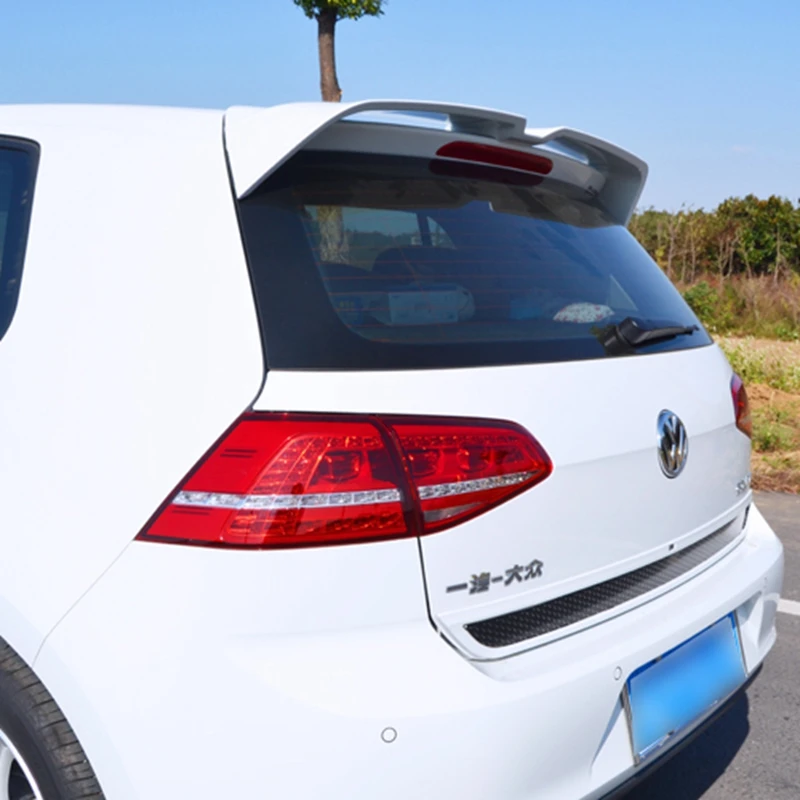 Автомобильный Стайлинг ABS задний спойлер на крышу для Volkswagen VW Golf VII MK7 NO GTI R 2014