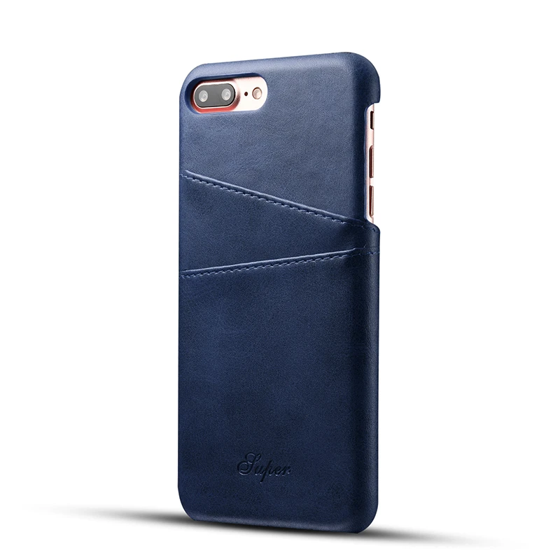 Чехол из искусственной кожи для iPhone X чехол с несколькими держателями карт чехлы 8