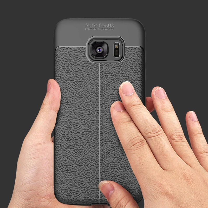 YUETUO Роскошный чехол для телефона из ТПУ capinha etui coque cover samsung galaxy s7 edge s7edge s silicone. silicon.