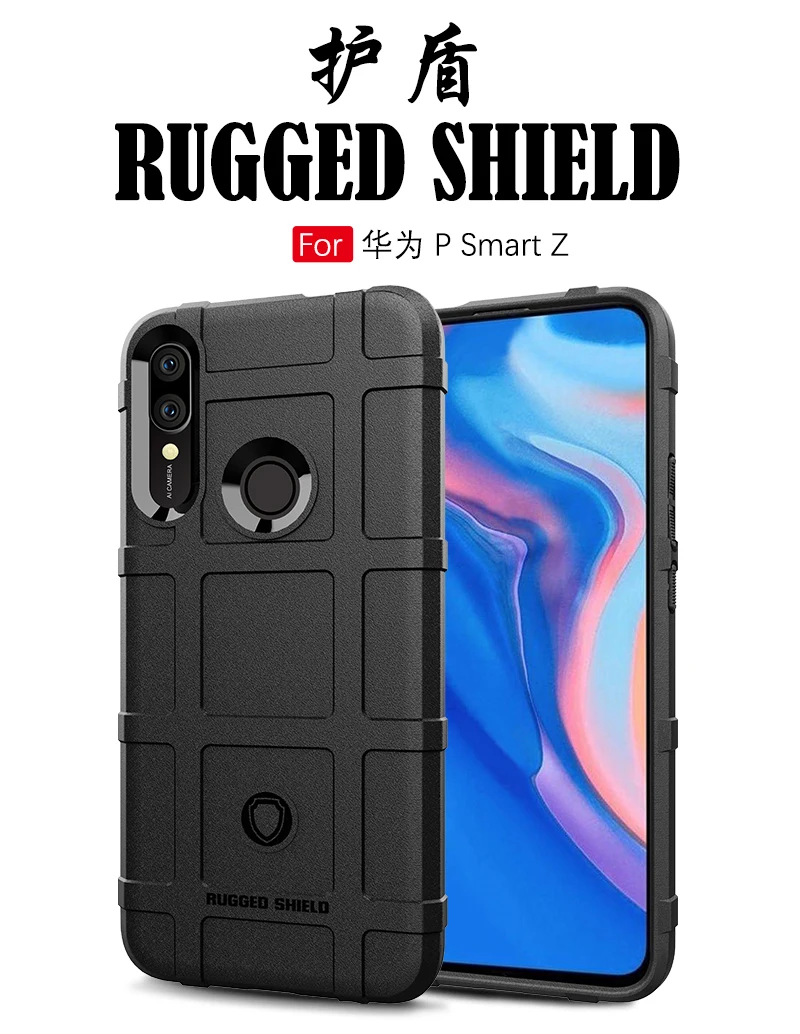 Защитный противоударный чехол s для huawei P Smart Z Чехол Мягкий противоударный Бампер для huawei P Smart Z PSmartZ SmartZ Capa