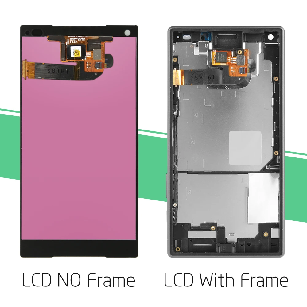 4 6 ''lcd для SONY Xperia Z5 Compact lcd MINI дисплей E5823 E5803 сенсорный экран с рамкой дигитайзер