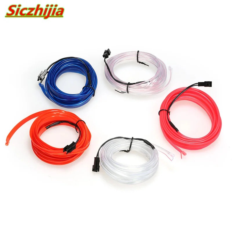 3 м светодиодный холодный светильник для стайлинга автомобиля украшение BMW 1 2 4 5 6 7