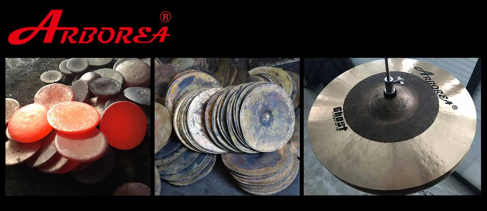 Arborea синий цвет Mute cymbal 14 ''HiHat