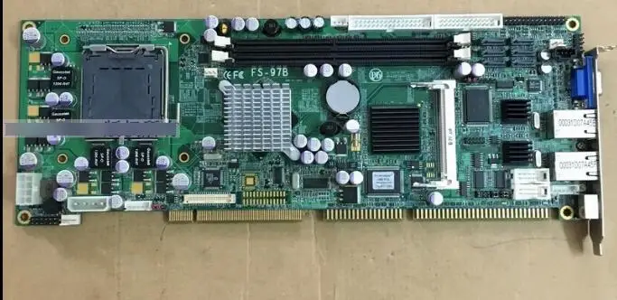 100% ОК оригинальная IPC плата FS 97B полноразмерная CPU карта ISA промышленный