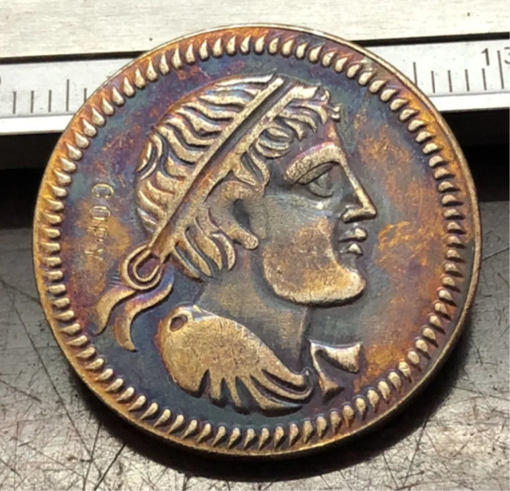 

Ancient Numidia Tetradrachm-Vermina Copy Coin