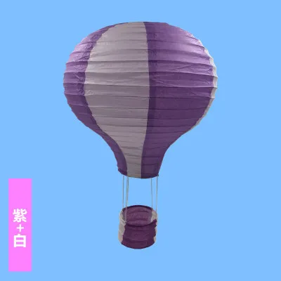 1" 12" 1" 16" Белый Радужный воздушный шар бумажный фонарь Lampion Babyshower день рождения вечеринка Свадьба товары для украшения дома - Цвет: Сливовый