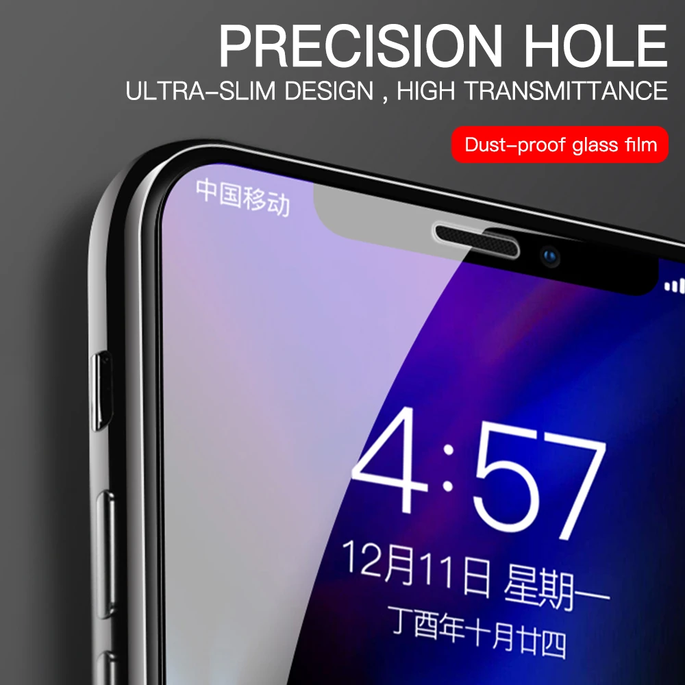 99D закаленное стекло для iPhone X XR XS MAX полное покрытие края 6 S 7 8 Plus Защитная пленка