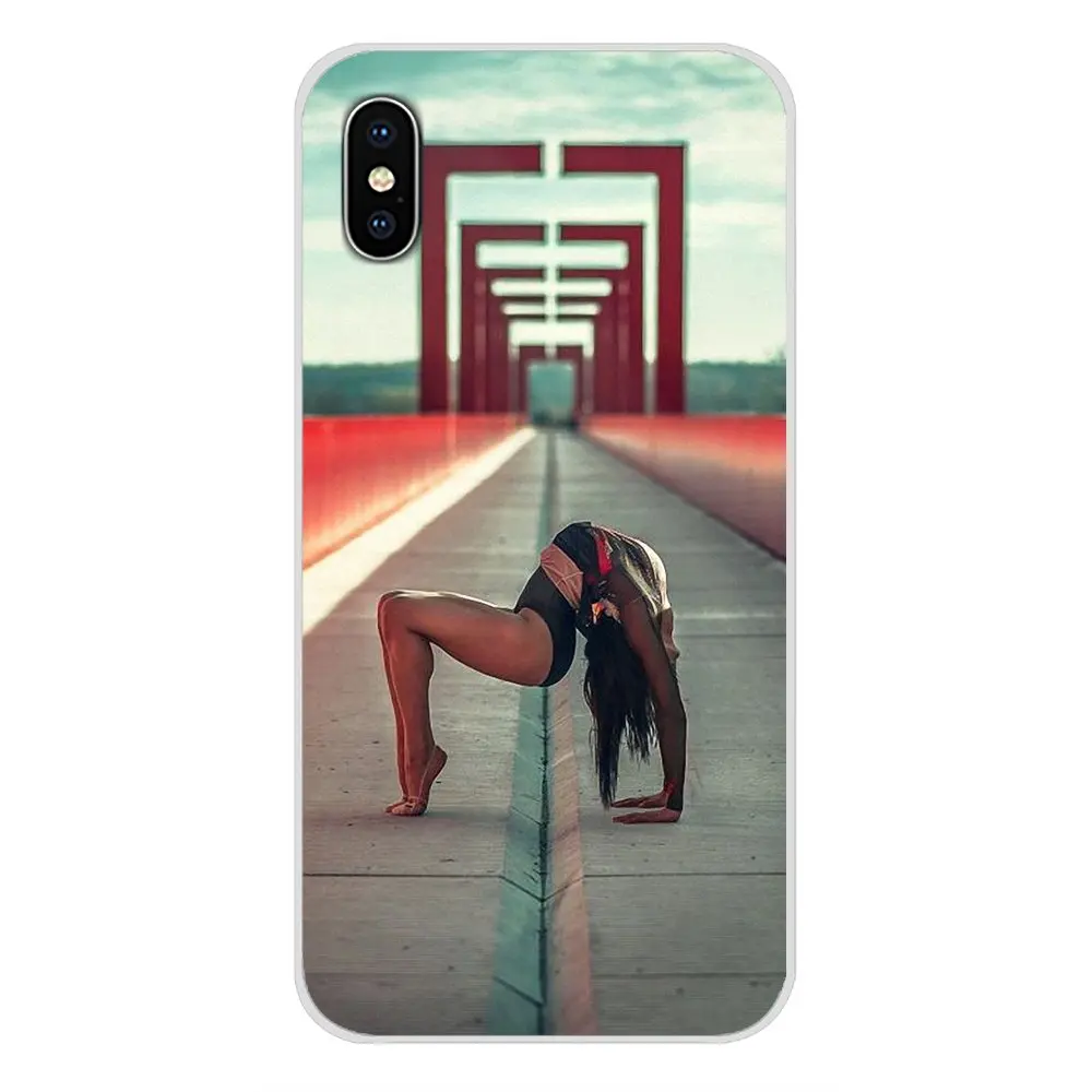 images 8 Для Apple iPhone X XR XS MAX 4 4S 5 5S 5C SE 6 6S 7 8 Plus ipod touch 5 6 аксессуары чехол для телефона гимнастический силуэт - Цвет: images 8