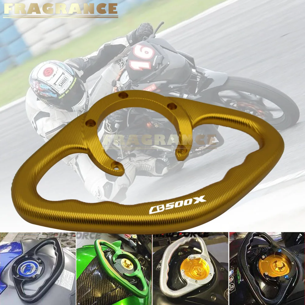 

Motorcycle Passenger Handgrips Hand Grip Tank Grab Bar Handles Armrest For HONDA CB500X CB 500 X CB500 X 2016 2017 2018