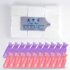 10 шт., пластиковые салфетки для снятия гель-лака