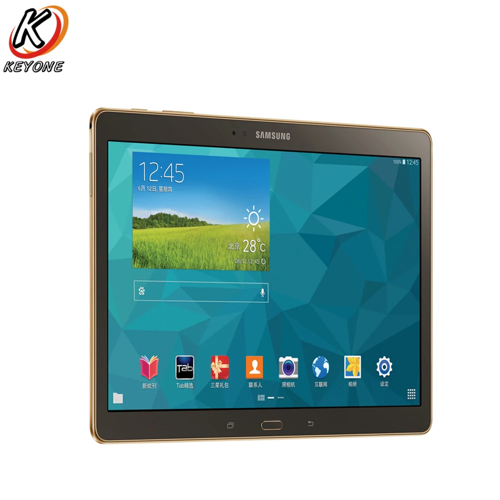 Оригинальный Новый samsung Galaxy Tab S T800 WI-FI Tablet PC 10 5 дюйма 3 GB Оперативная память 16 Гб