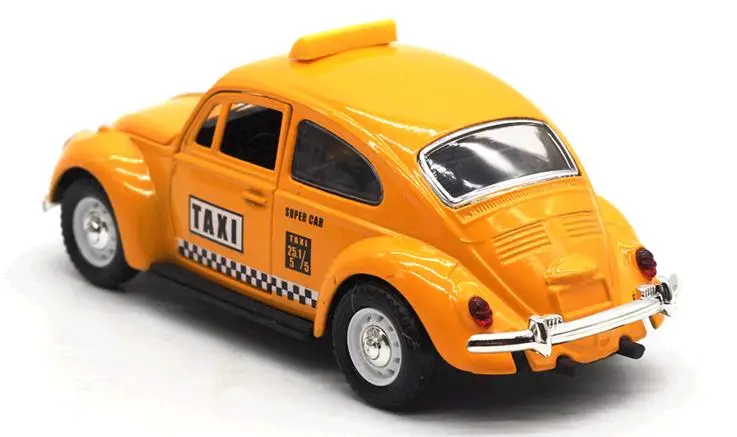 Высокая симуляция суперкар, 1:32 Сплав оттяните назад автомобиль, металл diecasts, Жук такси