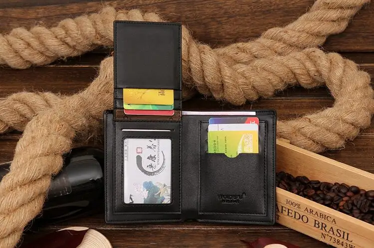 Кожа долго бренд мужской кошелек ( 3 моделей ) простой дизайн мода старший PU