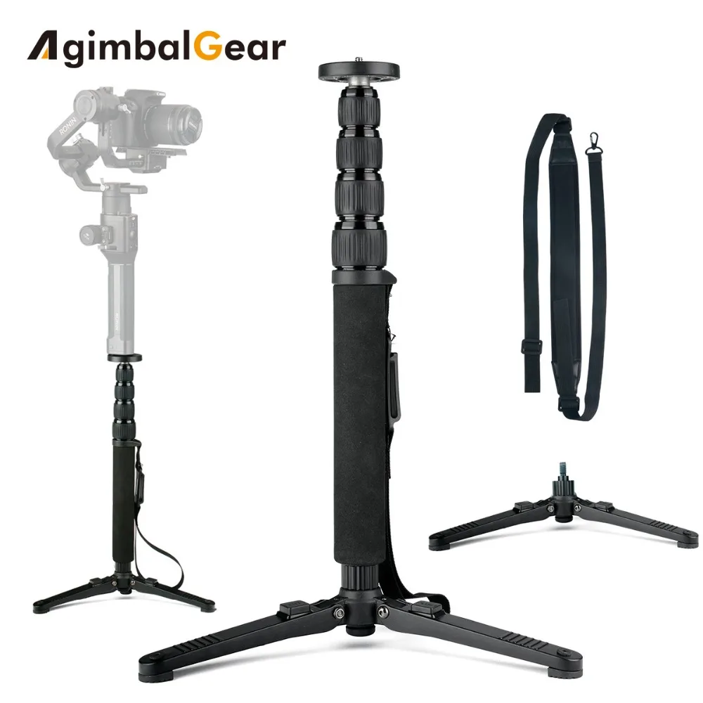 1 3 м Телескопический монопод для Dji Ronin S Zhiyun Crane 2 V2 Plus Moza Ручной Стабилизатор с