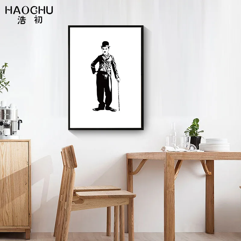 Современная комедия HAOCHU картина со звездами искусство для гостиной домашний