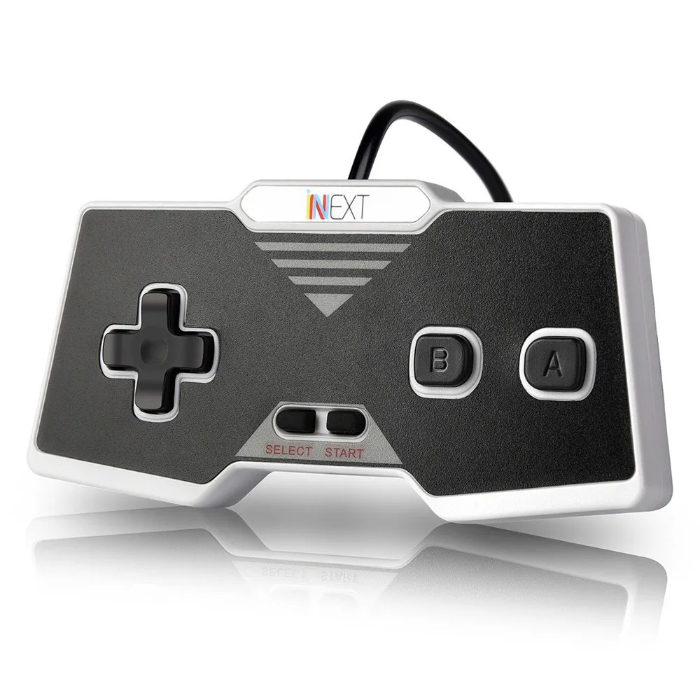 2 Упак. Классический игровой контроллер NES проводной USB Ретро джойстик Джойстик для Windows PC MAC Linux Raspberry Pi 3