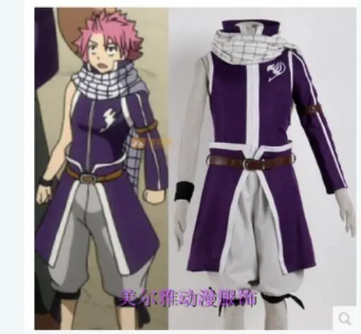 Команда Fairy Tail в Natsu Dragneel наряд костюм Косплэй|Костюмы аниме| |
