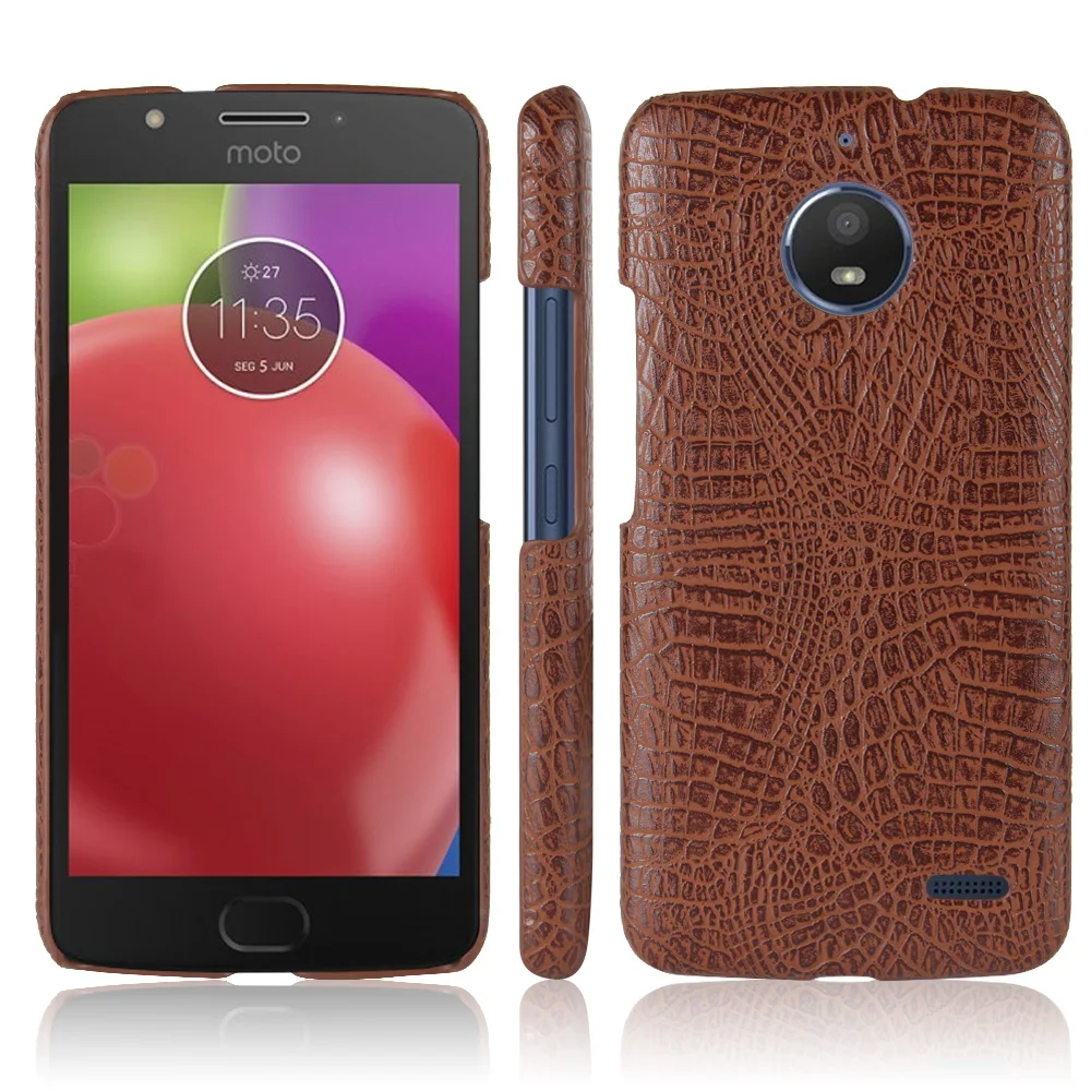 Роскошный защитный чехол из искусственной кожи для Motorola MOTO E4 Plus | Мобильные