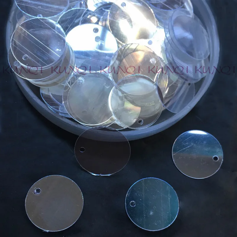 Новинка 450 шт. 13 мм прозрачные круглые пайетки со стразами для шитья Свадебное