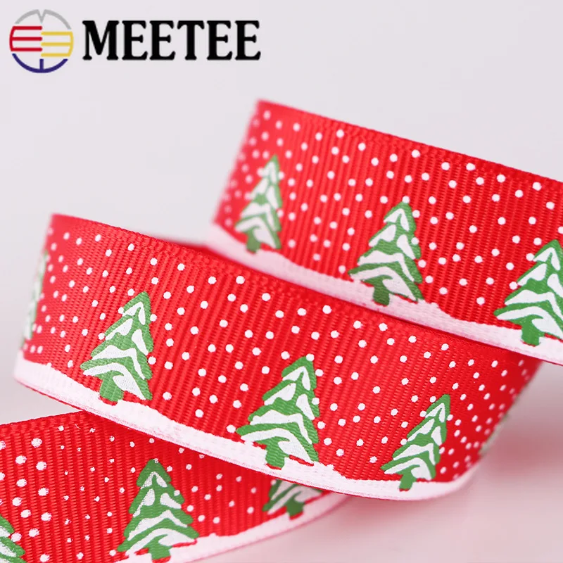 Meetee1шт (1 шт = 9 м) 20 мм Двусторонняя лента DIY Рождество Новый год Украшение