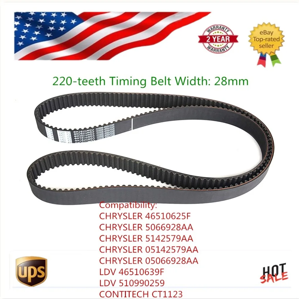 Ремень ГРМ AP01 для LDV Maxus LTI TX Jeep Grand Cherokee Chrysler Voyager 3/4 5066928AA 5142579AA 46510625F 05142579AA|belt a|belt