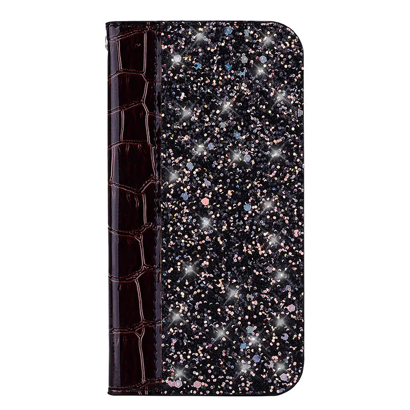 Black Brown Блестящий чехол для телефона для samsung Galaxy A20e Крышка для Coque samsung S10 5G S10e S9 плюс S8 M10 M20 M30 A40 A50 A70 A7 J4 J6 - Цвет: Black Brown