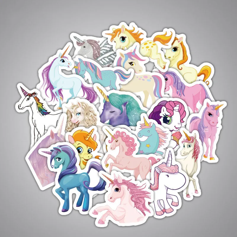 Joylong 33 шт. Kawaii стикер s милый Единорог кристальная наклейка DIY Скрапбукинг игрушки