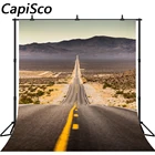 Capisco фон для фотосъемки с изображением пустыни горный роуд Вест Америки виниловые фоны для фотографирования зеленые фотографические фоны для фотостудии