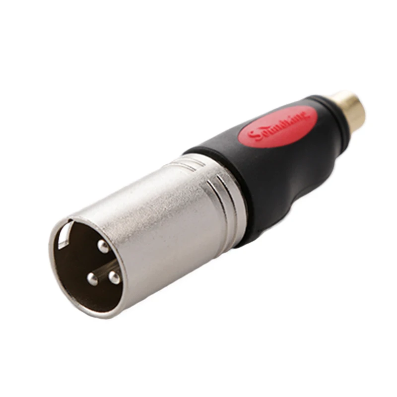 Soundking XLR штекер RCA гнездовой разъем никелевый позолоченный костюм для аудио