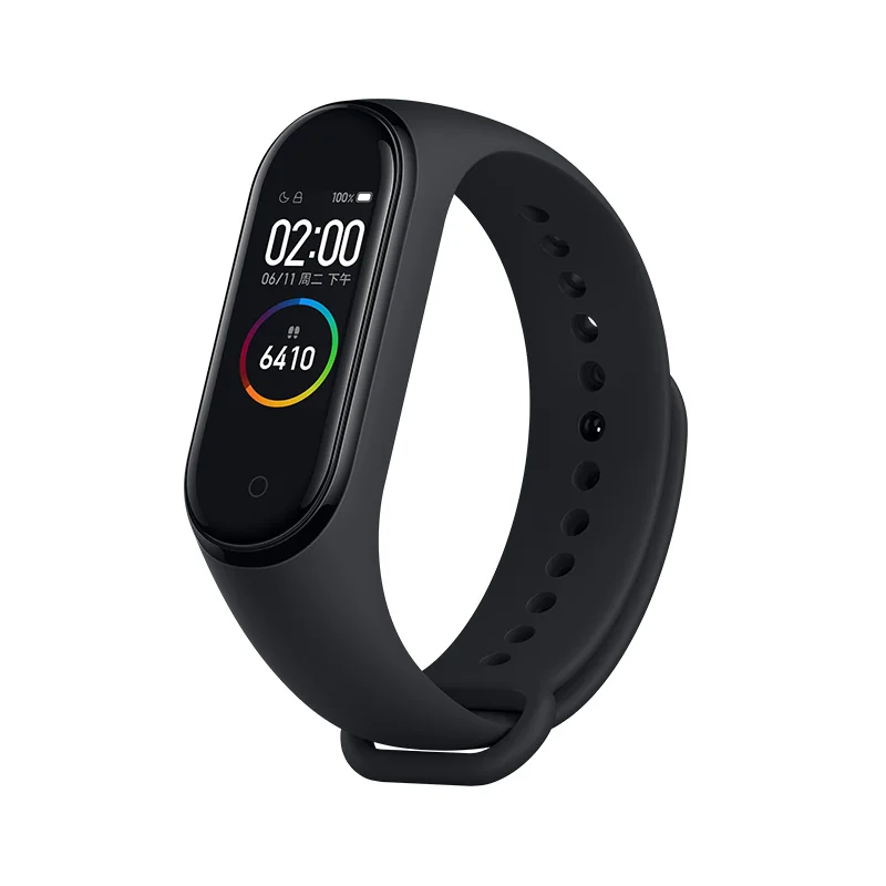 Фитнес браслет Xiaomi Mi Band 4 смарт Bluetooth 5 0 с цветным сенсорным экраном AMOLED 50 м