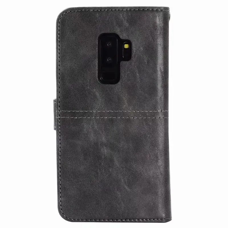 2 в 1 чехол для samsung Galaxy S9 S8 S10 Note 9 8 J7 J5 J3 J6 J4 Чехол-бумажник с откидной крышкой из кожаный чехол-портмоне для huawei P30 P20 Коврики 20