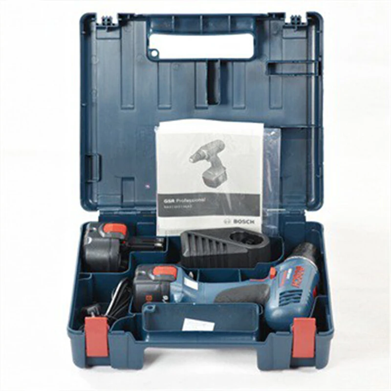 Аккумуляторная отвертка Bosch никелевый хром электрическая ручная дрель для