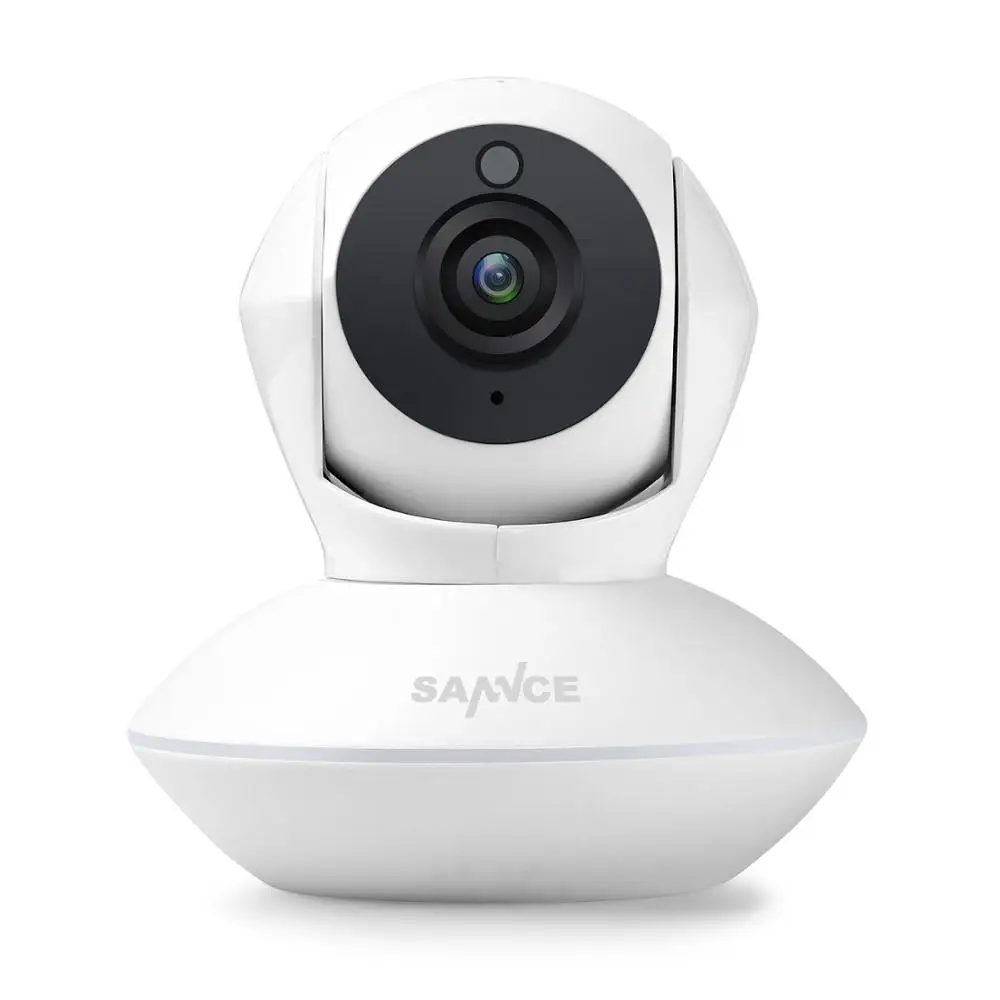 SANNCE 720P HD умная Беспроводная ip камера 1.0MP двухстороннее аудио ИК Ночное Видение wifi