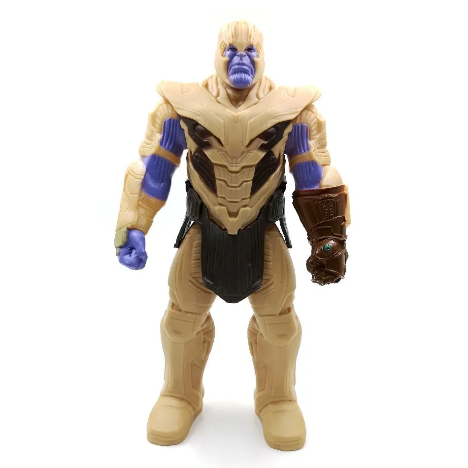 Thor no box 30 см Marvel Мстители 4 конечная игра игрушка танос Халк человек паук Железный человек Тор Росомаха Черная пантера Веном фигурка ребенка - Цвет: Thor no box