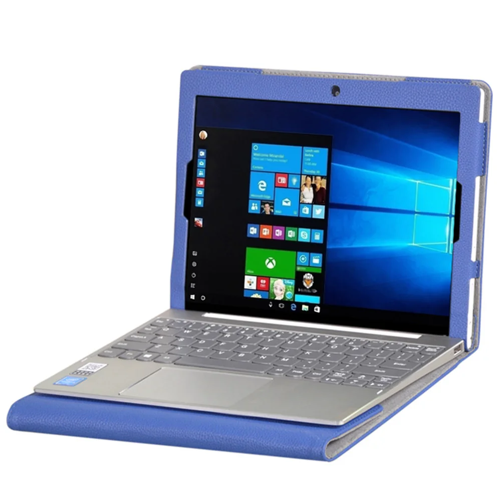 Новейший складной чехол книжка из искусственной кожи с рисунком личи для Lenovo MIIX