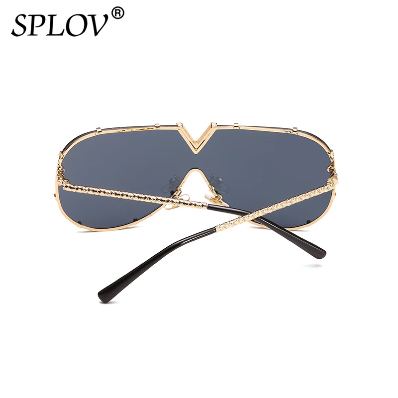 SPLOV негабаритных сиамские пилотные очки Для мужчин женщин Брендовая