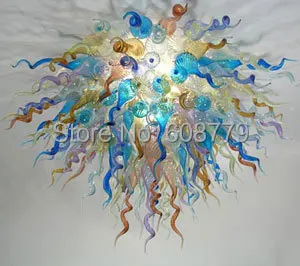 

Free Shipping New Arrival Murano Colored Glass Chandelier