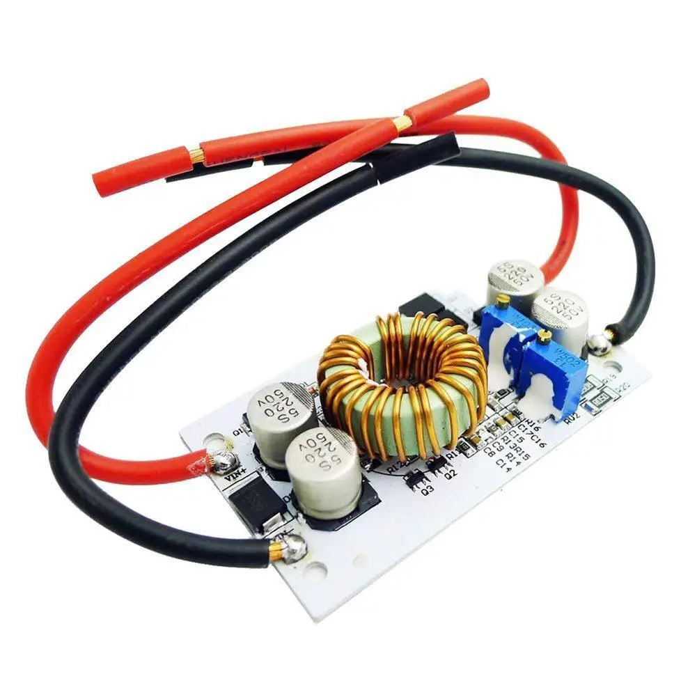 

Пошаговый преобразователь EastVita 250 Вт 10A с ограничителем тока для Arduino DIY Power LEDs r20