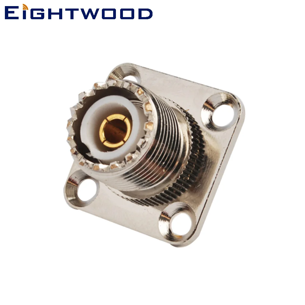 Eightwood 5 шт. SMA к UHF автомобильному радио антенному адаптеру разъем гнездо крепление
