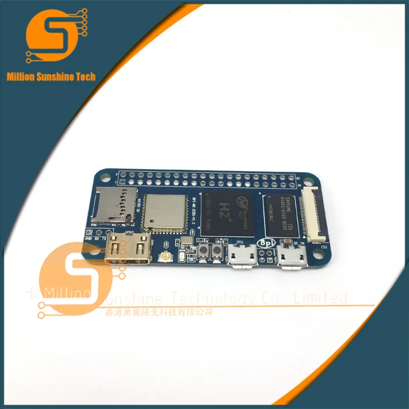 Новейший Banana Pi BPI-M2 Zero с Wi-Fi и Bluetooth 1 ГГц cpu 512MB ram Linux OS 1080P HD видео выход