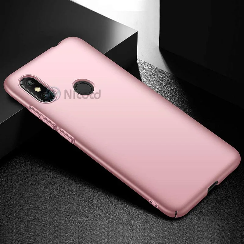 Роскошный чехол для ПК Xiaomi Redmi Note 6 pro 6,26 дюймов Nicotd жесткая матовая поверхность из поликарбоната задняя крышка чехол для телефона Чехлы для xiomi Redmi Note 6pro