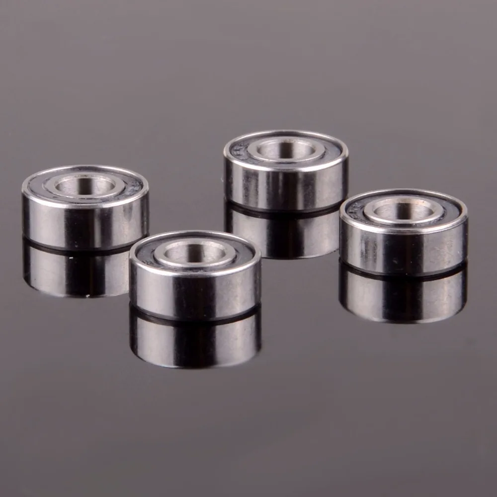 Черный резиновый уплотненный шариковый подшипник 6*13*5 мм 6x13x5 686RS 686 2RS глубокий паз