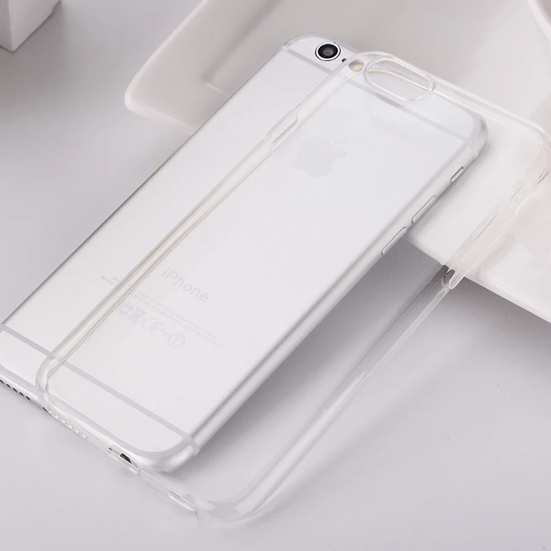 Ультра Тонкий Ясно 0.3 мм Резина ТПУ Мягкая Задняя Крышка Чехол Для IPhone 5 5S Freeshipping