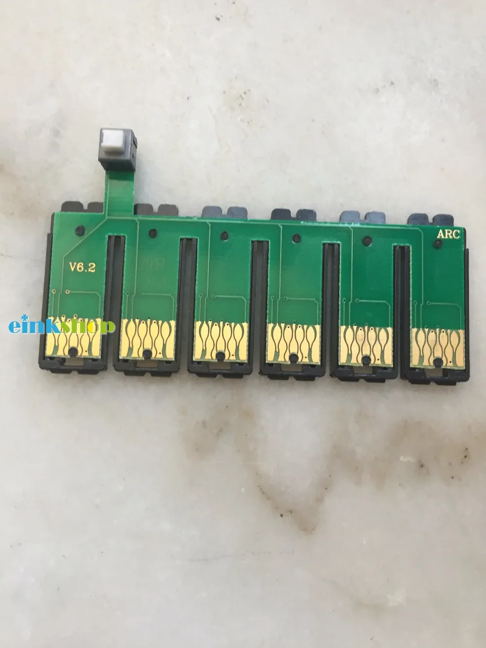 einkshop 1pcs T0791-T0796 auto reset ARC Chip for epson R1400 1430 1410 PX660 PX650 RX710W PX700W PX800FW P50 PX830FWD 1500 | Компьютеры и