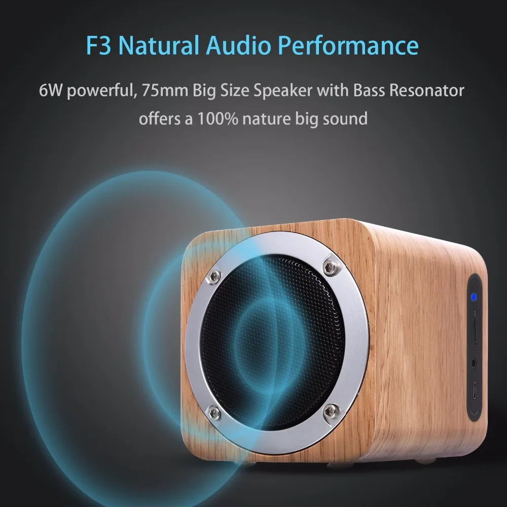 Nasin B06 Ретро деревянный bluetooth динамик деревянный квадратный радио FM НЧ-динамик boombox caixa de som portatil altavoz alto falante
