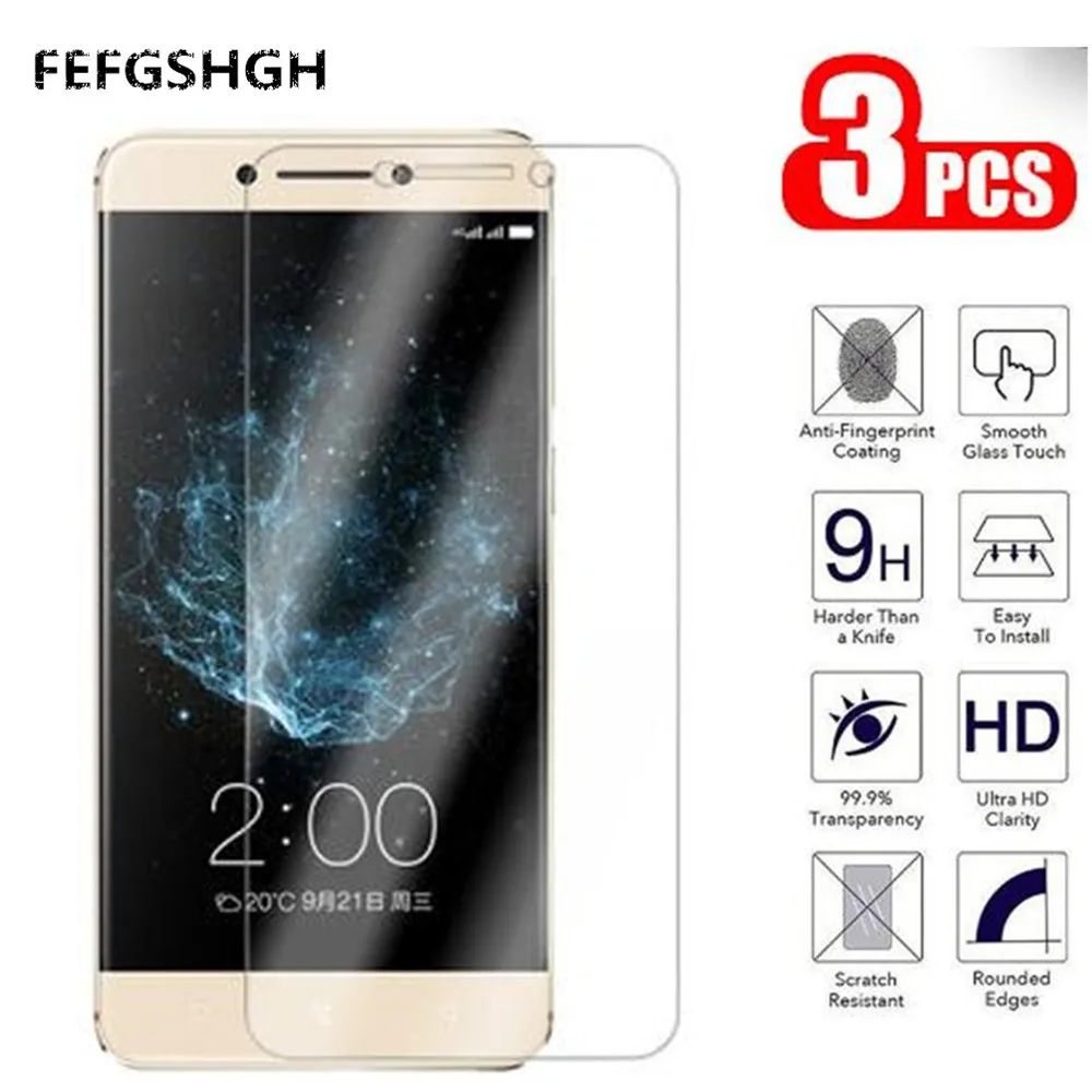 2.5D 9H закаленное стекло для Letv LeEco Le S3 X622 Защитное экрана на 2 X527 X620 X625 X626 защитная