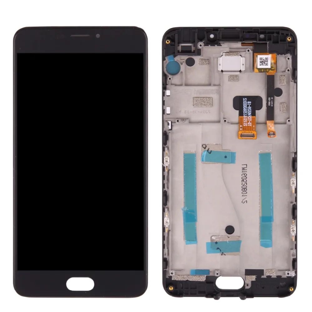 ЖК экран и дигитайзер полная сборка с рамкой для Meizu M3 Note/Meilan Note 3 (китайская
