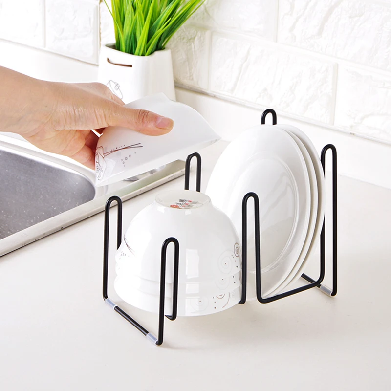 Многофункциональная полка для раковины из нержавеющей стали хранения тарелок