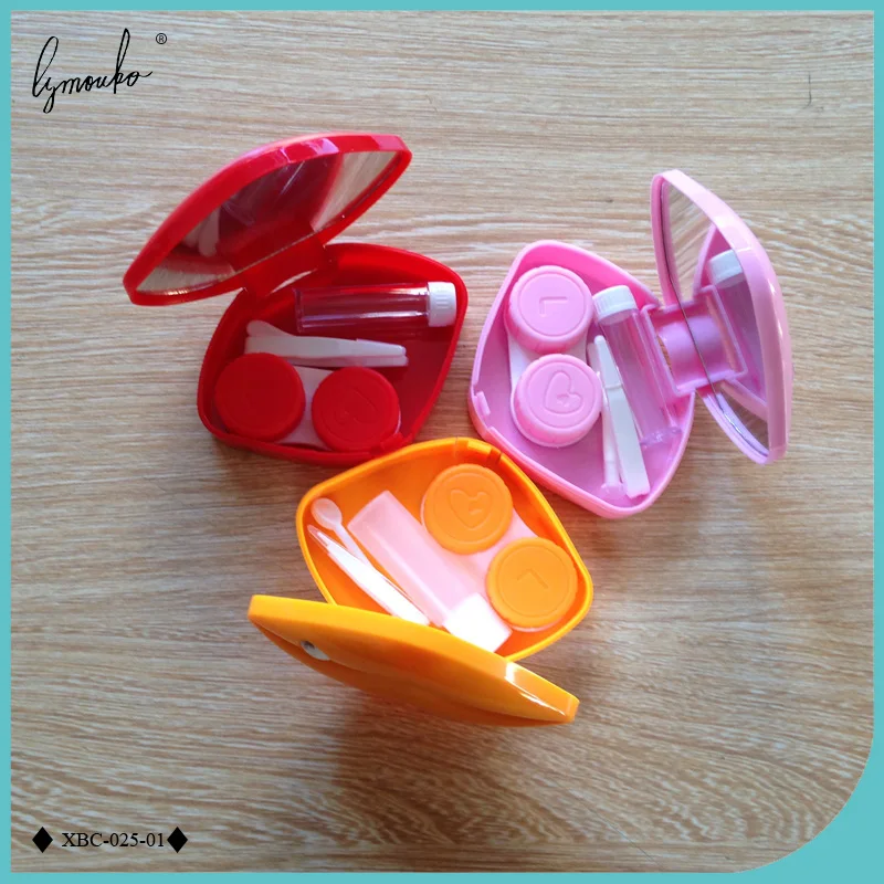 Lymouko Модный новый дизайн сексуальные губы Карманный чехол для контактных линз