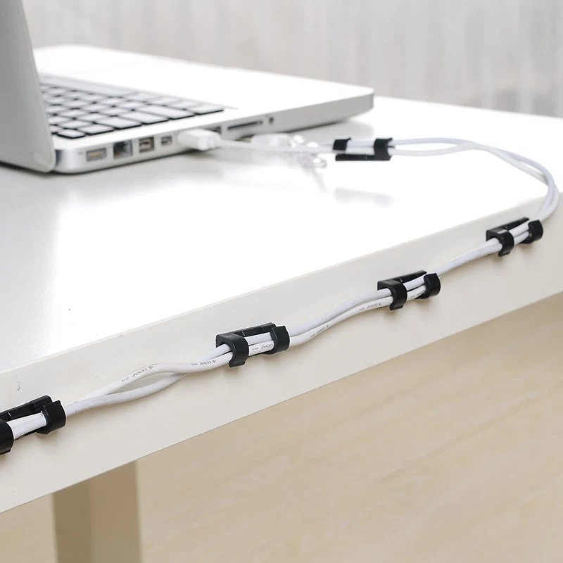 20 шт. принадлежности для домашнего офиса самоклеящиеся usb-шнур управления шнуром